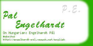 pal engelhardt business card